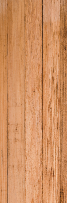 Tapis vinyle marron planches de bois brutes usées - TenStickers