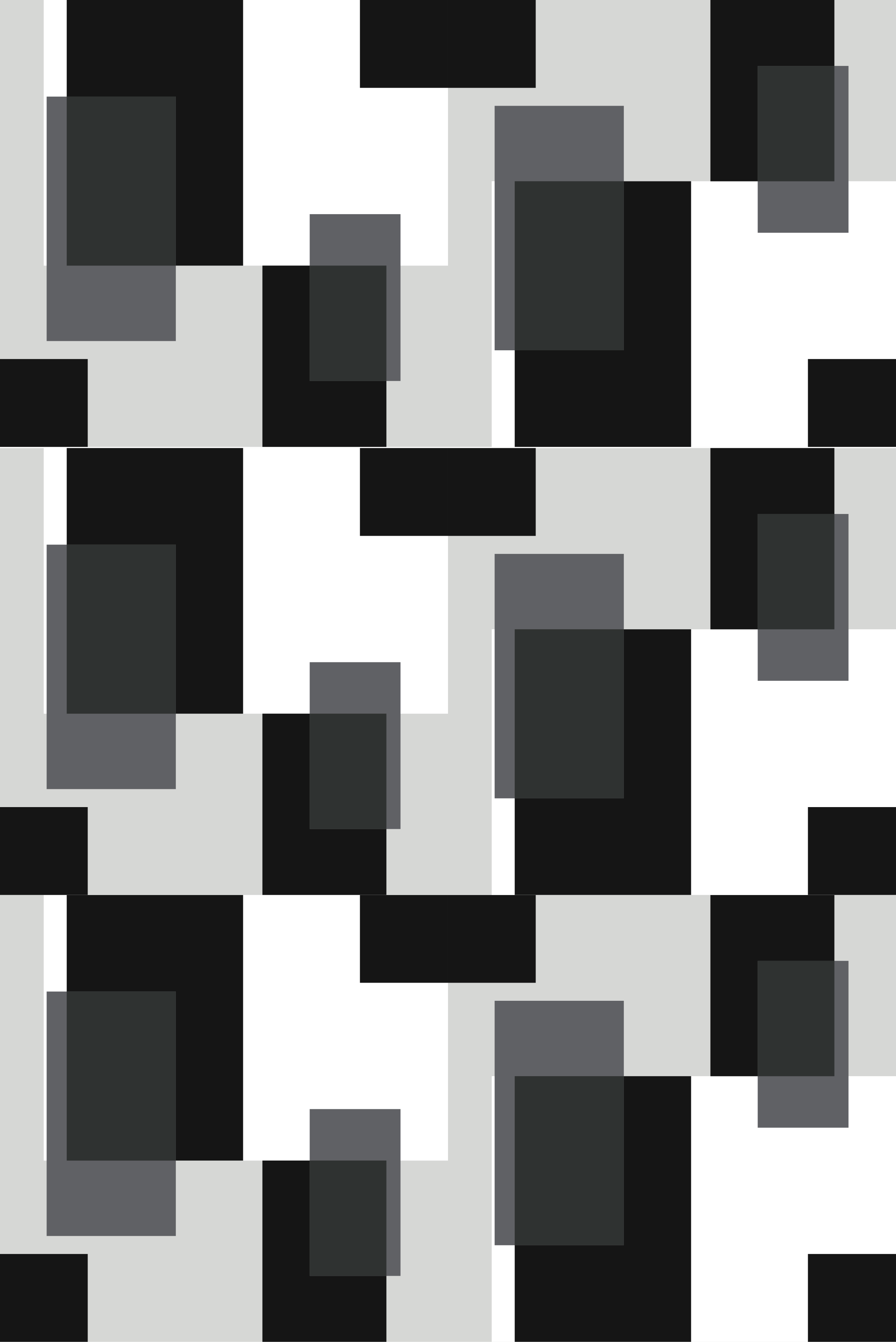 Tapis vinyle noir blocs de couleurs noir et blanc - TenStickers