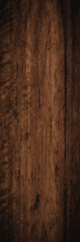 Tapis vinyle extérieur bois patiné marron foncé - TenStickers