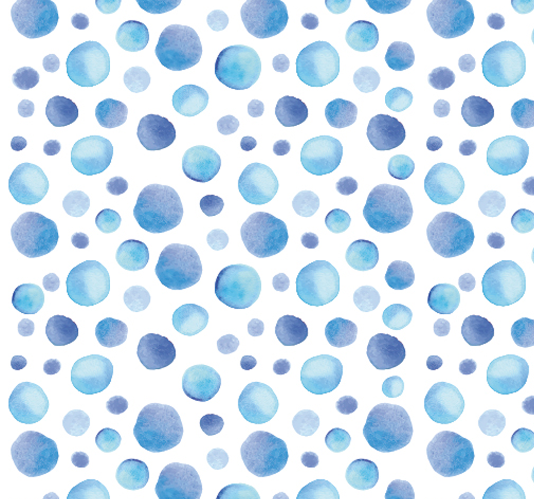 Tapis vinyle extérieur bulles colorées - TenStickers
