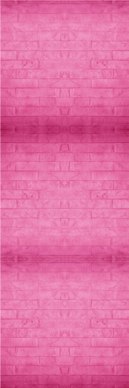 Tapis vinyle rose brique rose intense - TenStickers