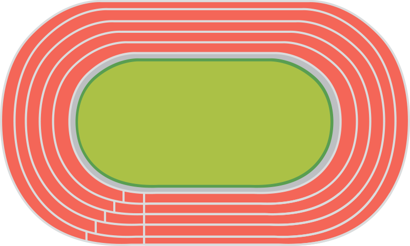 Tapis vinyle autouroute temps de jeu sur piste de course - TenStickers