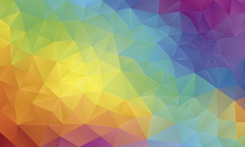 Tapis vinyles géométriques spectre géométrique - TenStickers