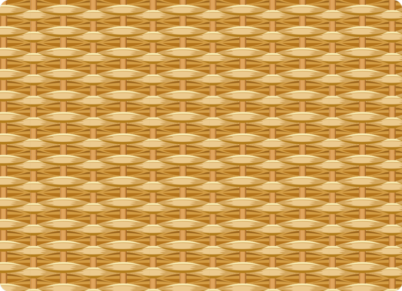Tapis vinyle texture modèle de vannerie - TenStickers