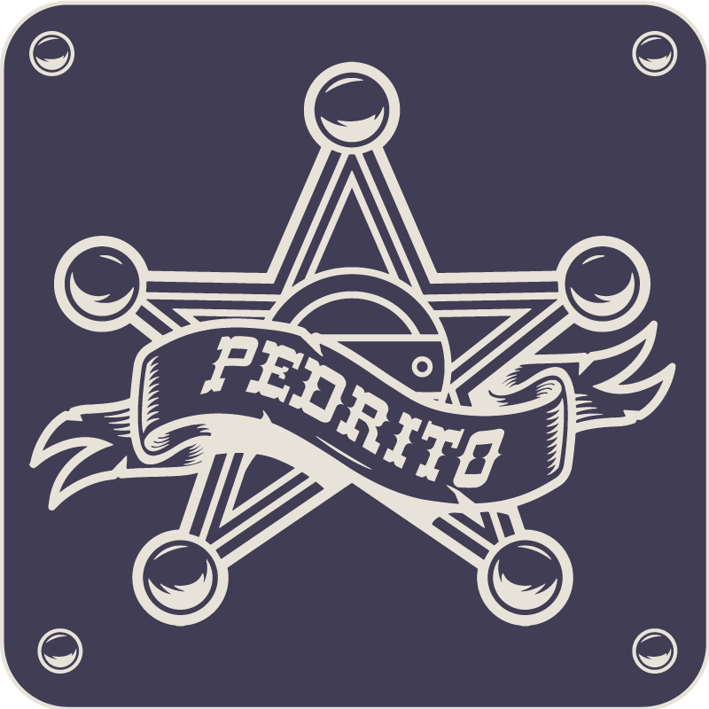 Tapis vinyle personnalisé insigne personnalisé - TenStickers