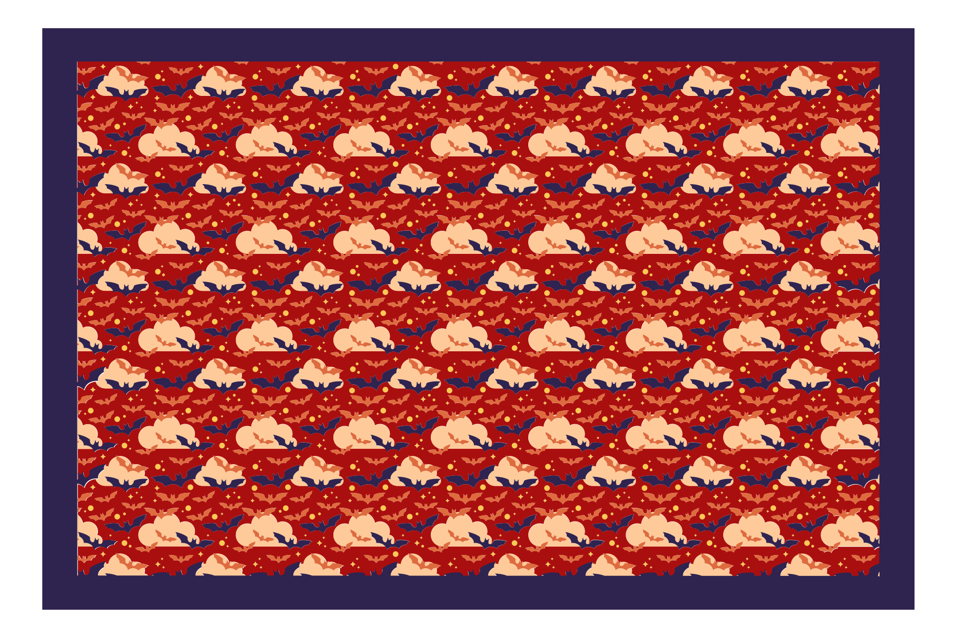 Tapis vinyle animal safari-aventure - TenStickers