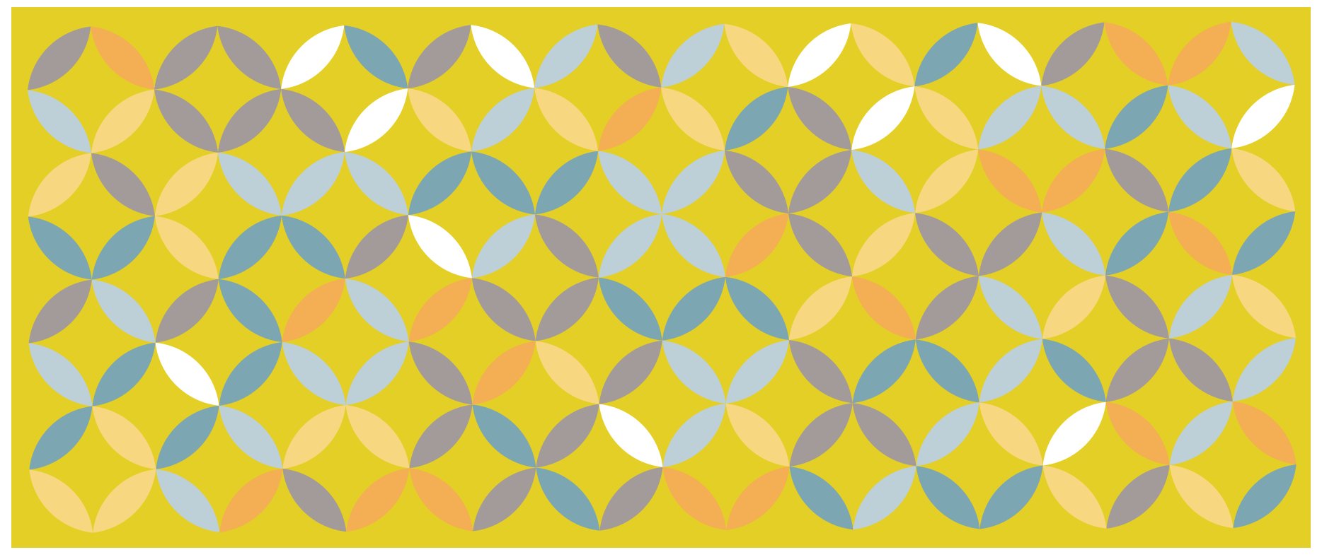 Tapis vinyles géométriques composition géométrique abstraite - TenStickers