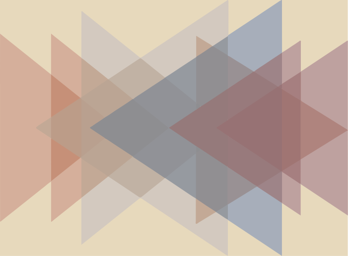 Tapis vinyles géométriques chevauchement géométrique - TenStickers