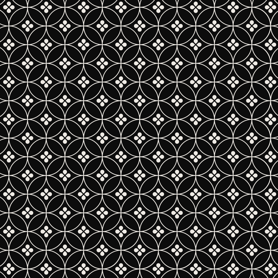 Tapis vinyles géométriques motif de cercle géométrique - TenStickers