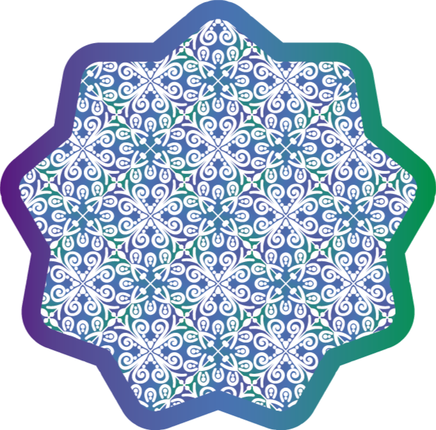 Tapis vinyle carreaux de ciment forme ornementale - TenStickers