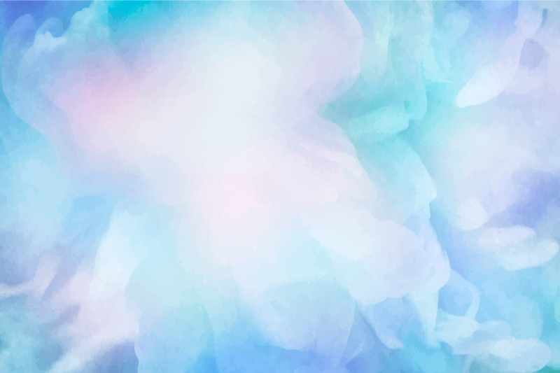 Tapis vinyle ciel nuageux style abstrait - TenStickers