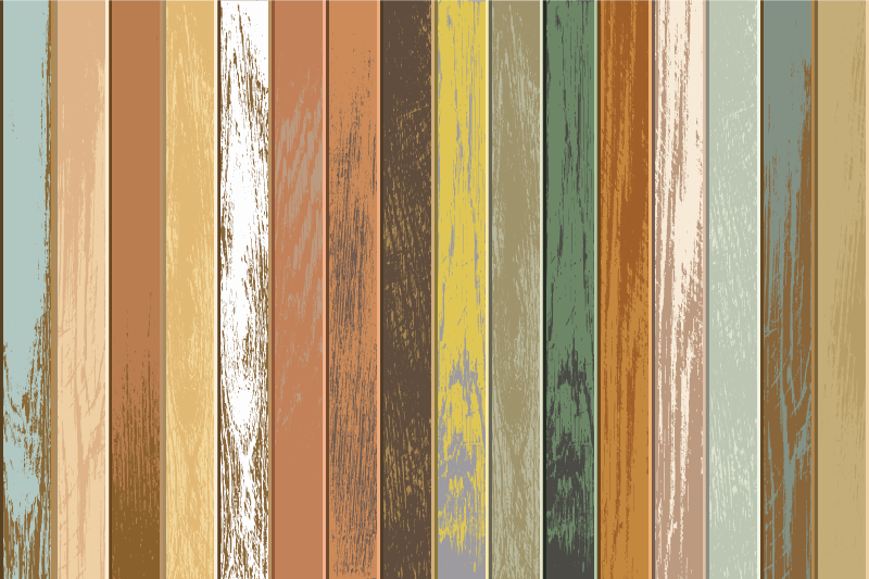 Tapis vinyle texture coups de pinceau abstraits - TenStickers