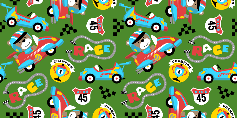 Tapis vinyle autres tapis circuit de course ludique - TenStickers