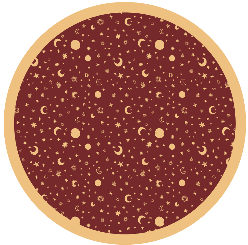 Tapis vinyle chambre bébé aire de jeux céleste - TenStickers