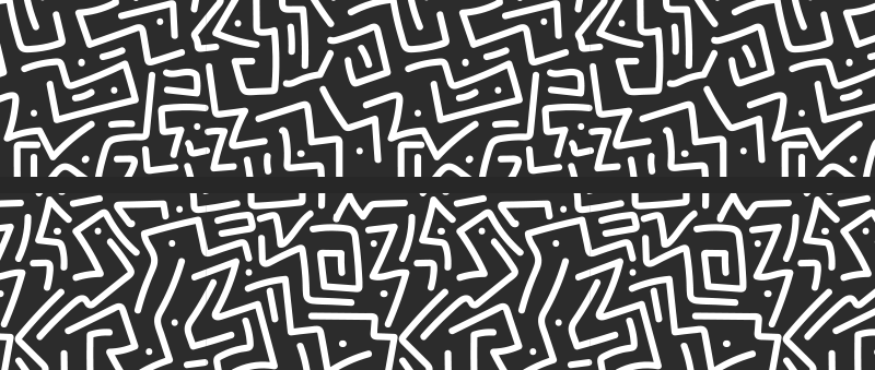 Tapis vinyles géométriques labyrinthe abstrait - TenStickers