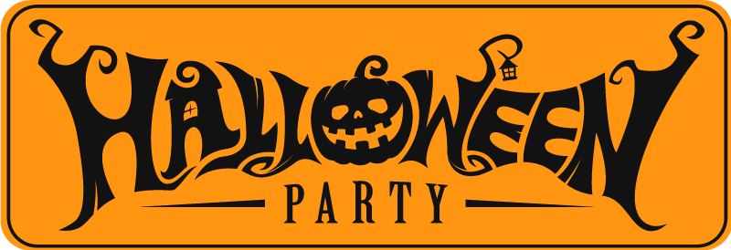 Tapis vinyle pour halloween banderole festive d'halloween - TenStickers