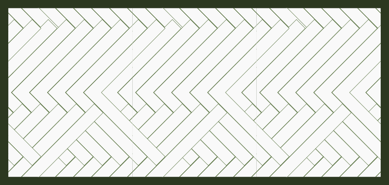Tapis vinyle cuisine motif chevrons - TenStickers