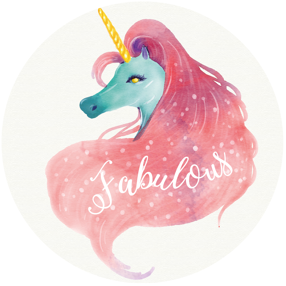 Tapis vinyle chambre bébé licorne fabuleuse - TenStickers