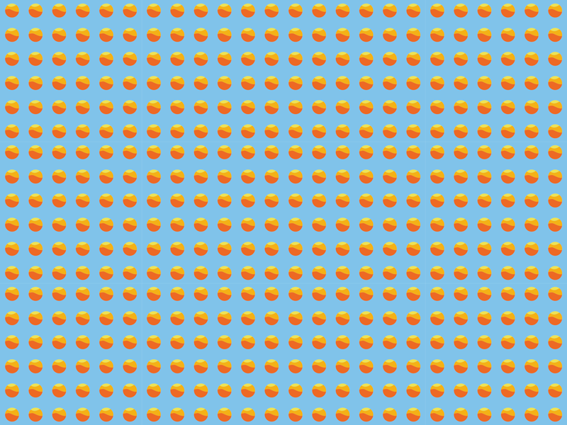 Tapis vinyle imitation parquet motif oranges ensoleillées - TenStickers