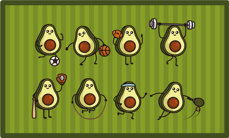 Tapis vinyle autres tapis personnages d'avocat - TenStickers