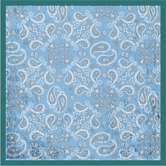 Tapis vinyle carreaux de ciment motif de carreaux paisley - TenStickers