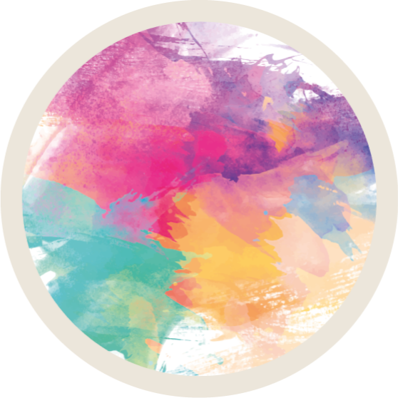 Tapis vinyle texture éclaboussure aquarelle colorée - TenStickers