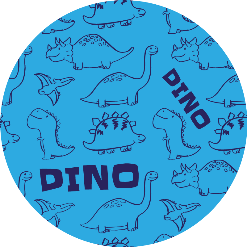 Tapis vinyle autres tapis sur le thème des dinosaures - TenStickers