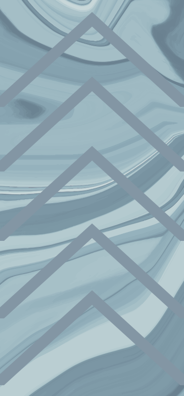 Tapis vinyle marbre vagues bleues élégantes - TenStickers