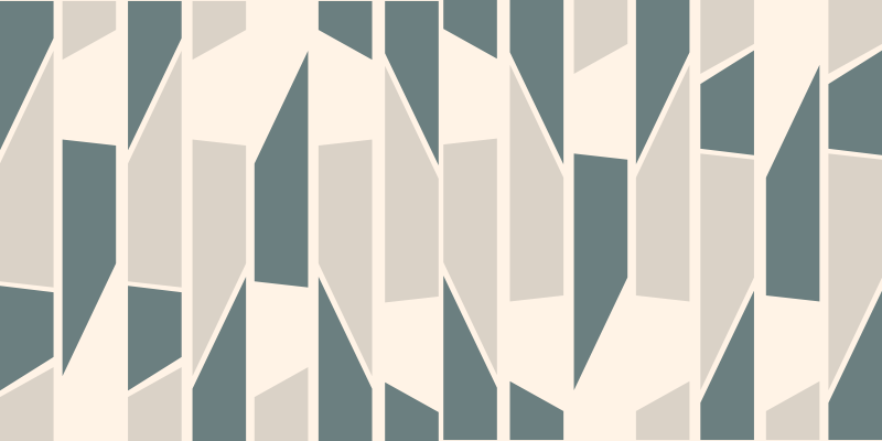 Tapis vinyles géométriques angles abstraits - TenStickers