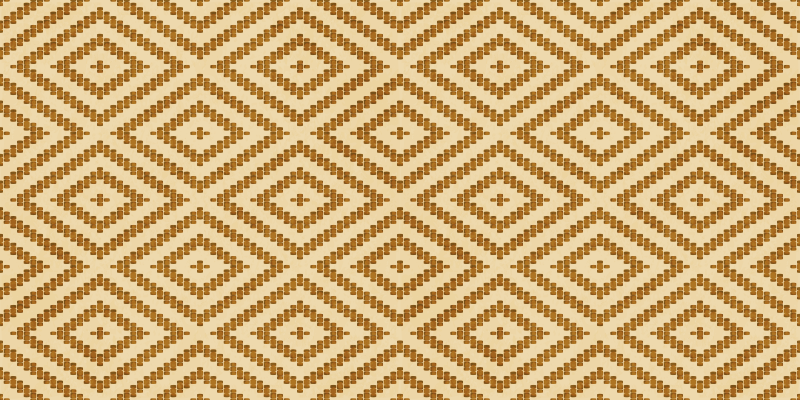 Tapis vinyles géométriques style texturé en diamant - TenStickers