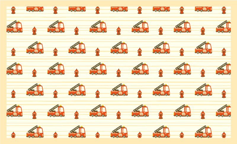 Tapis vinyle autres tapis thème ludique des transports - TenStickers