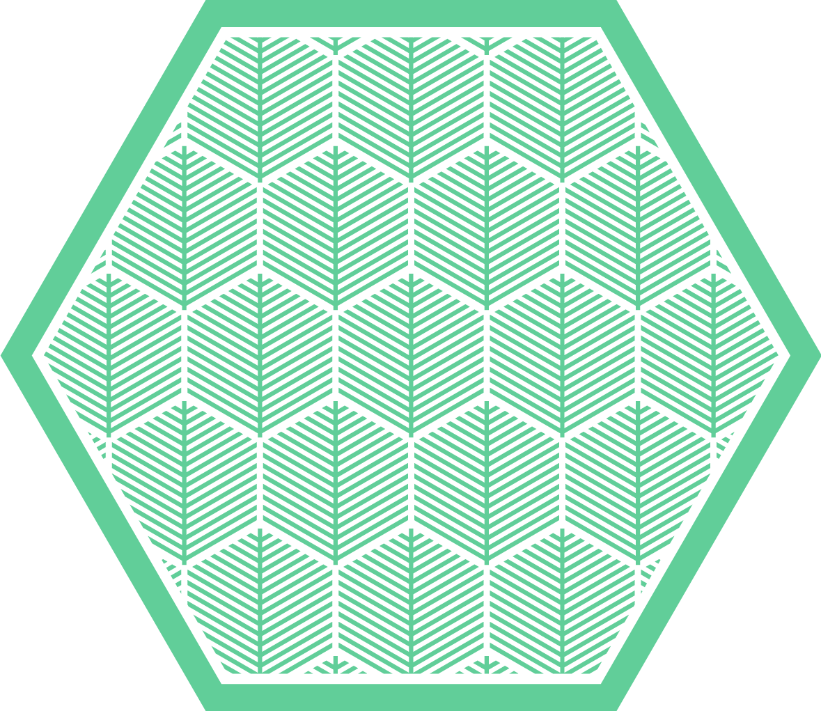 Tapis vinyle fleurs et plantes géométrie botanique - TenStickers