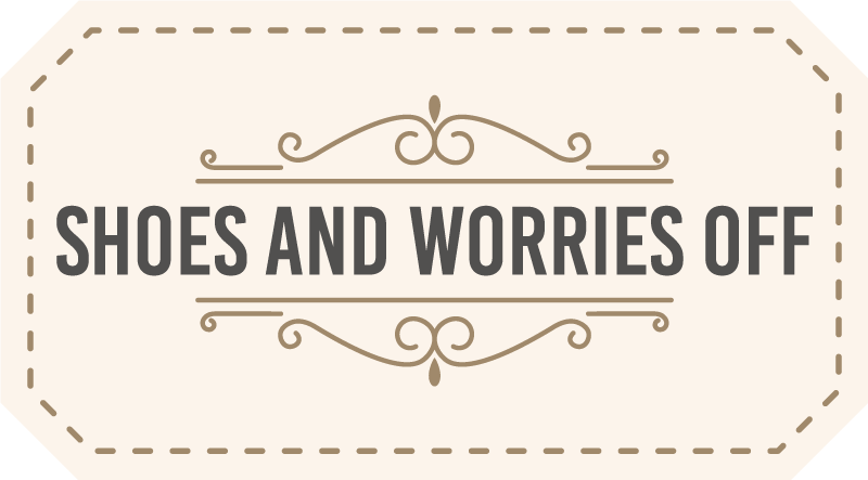 Tapis vinyle citation les chaussures s'inquiètent - TenStickers