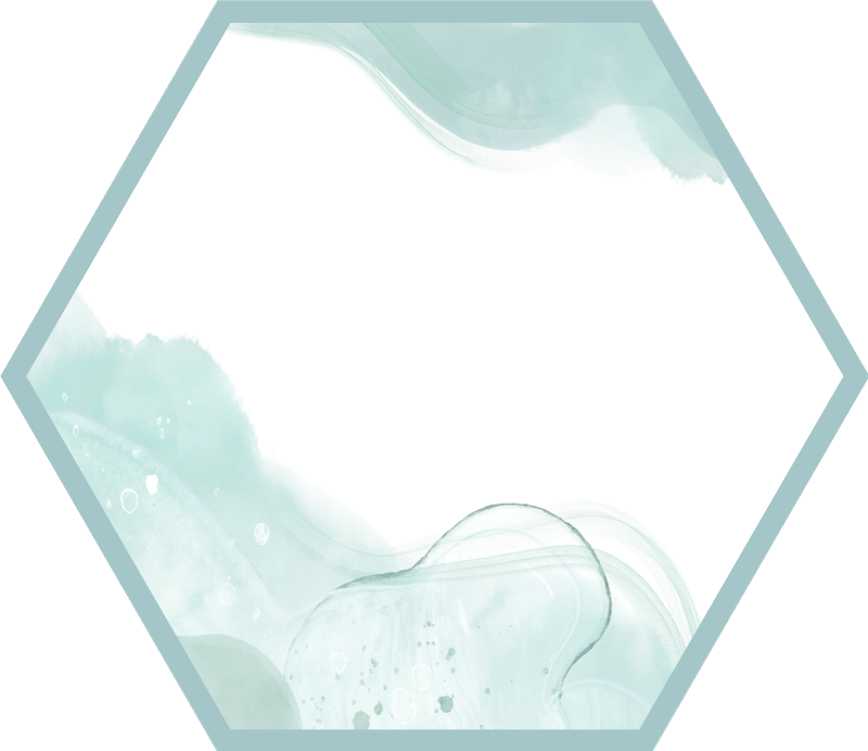 Tapis vinyle minimaliste tourbillons aqua doux - TenStickers