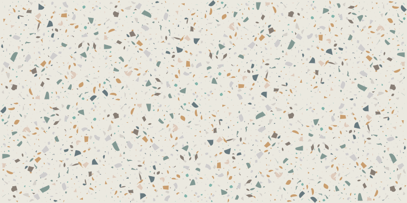 Tapis vinyle cuisine texture terrazzo - TenStickers