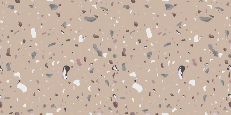 Tapis vinyle texture influencé par le terrazzo - TenStickers