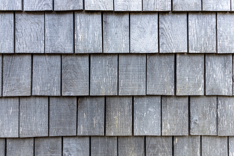 Tapis vinyle pierre motif de bardeaux - TenStickers