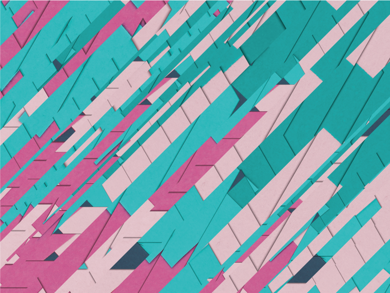 Tapis vinyles géométriques motif angulaire abstrait - TenStickers