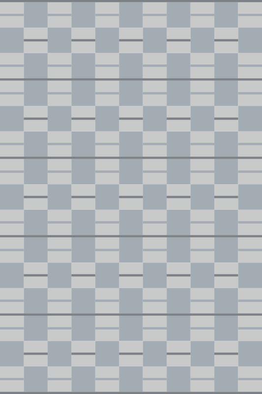 Tapis vinyle salon carrés à motifs gris - TenStickers