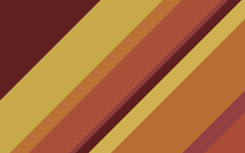 Tapis vinyle rétro rayures vintage chaleureuses - TenStickers