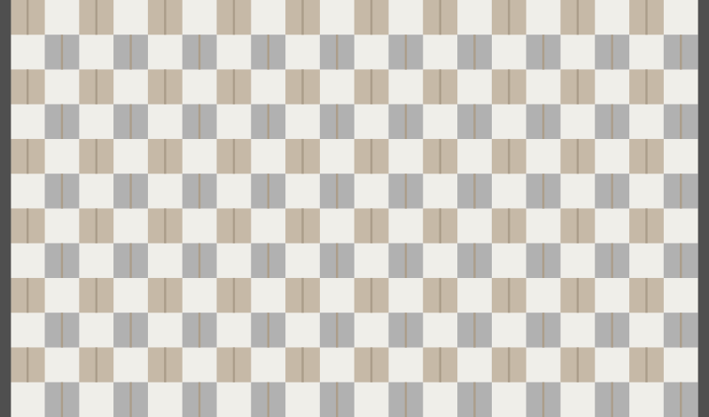 Tapis vinyles géométriques empreinte d'échecs - TenStickers