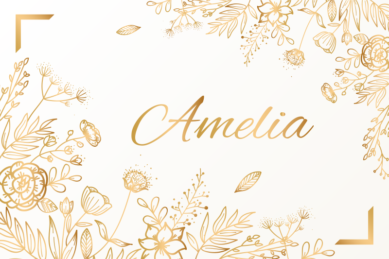 Tapis vinyle personnalisé accueil floral sur mesure - TenStickers