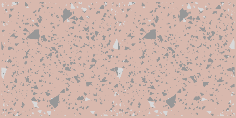 Tapis vinyle marbre éclaboussures de terrazzo rose - TenStickers
