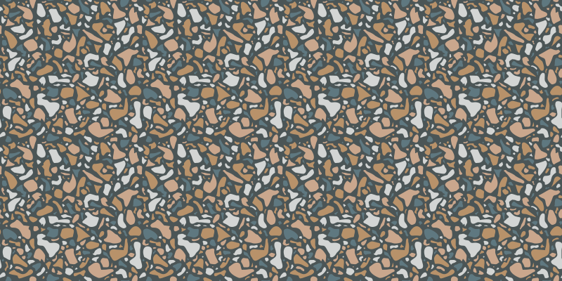 Tapis vinyle texture motif de galets abstrait - TenStickers