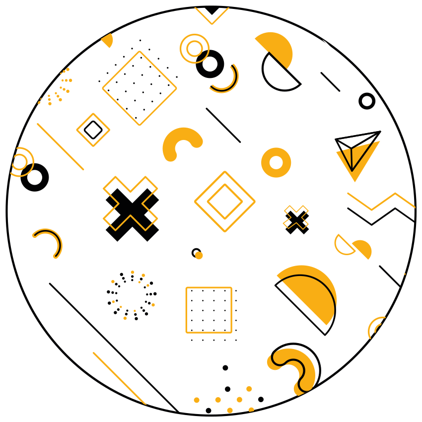 Tapis vinyles géométriques formes mathématiques modernes - TenStickers