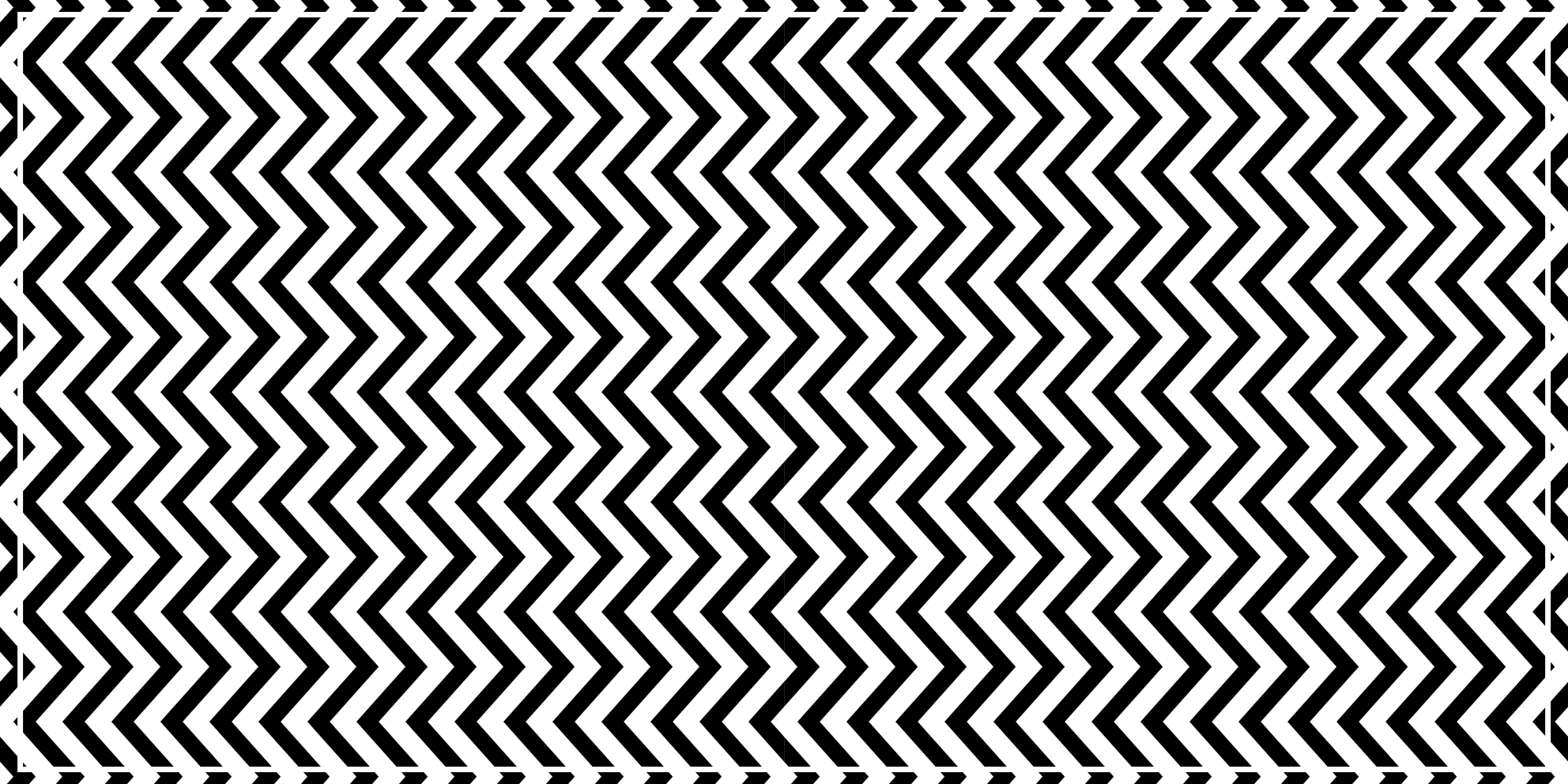 Tapis vinyles géométriques chevron noir et blanc - TenStickers