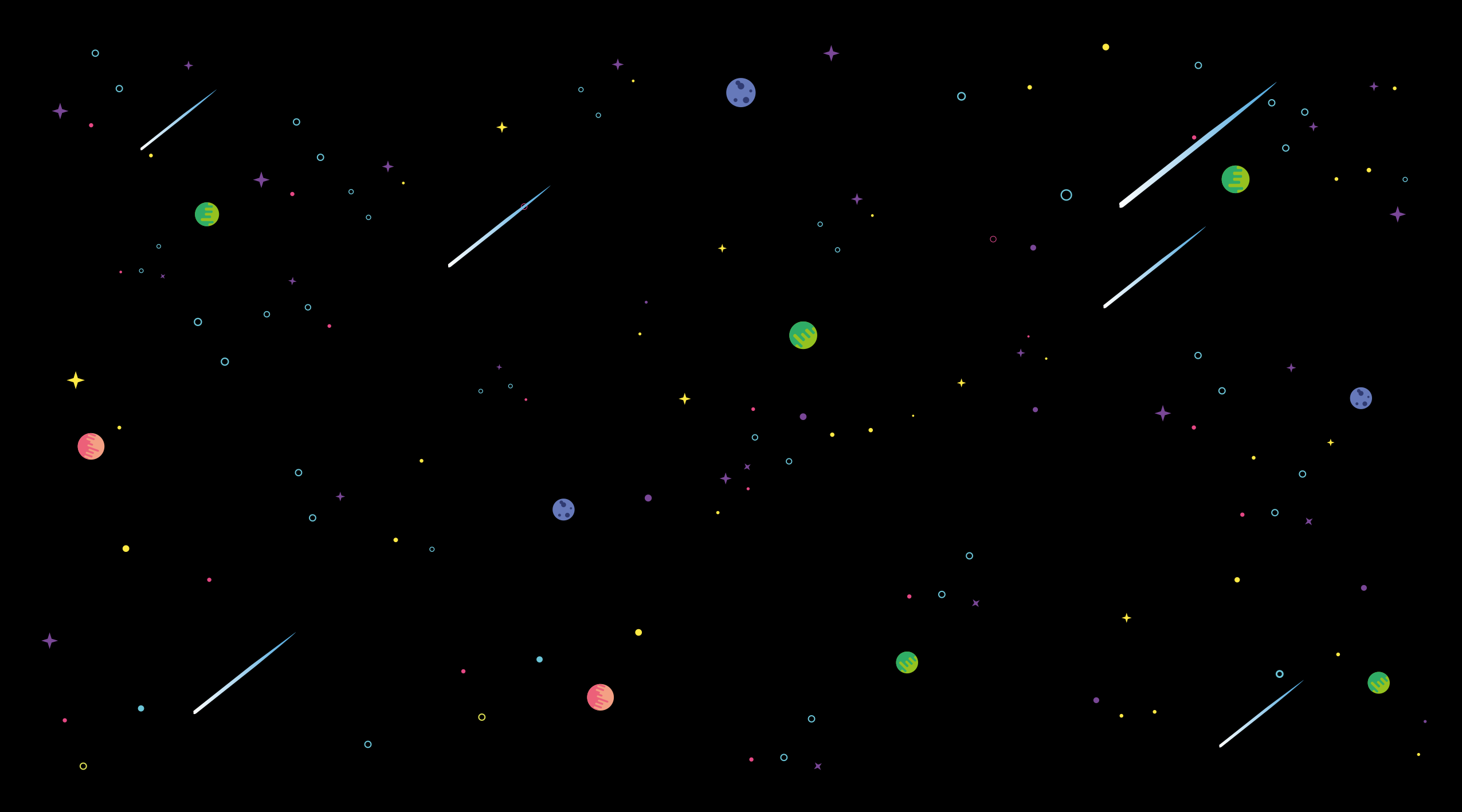 Tapis vinyle étoile ciel étoilé cosmique - TenStickers