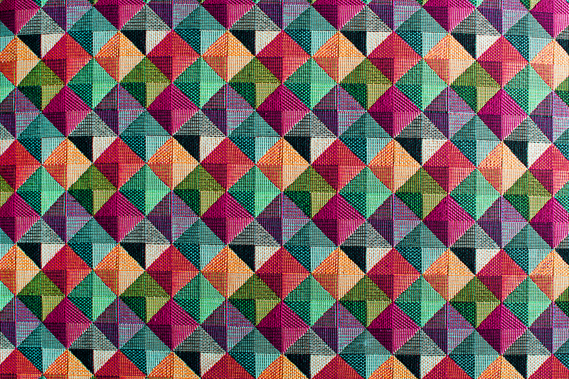 Tapis vinyles géométriques composition vivante - TenStickers