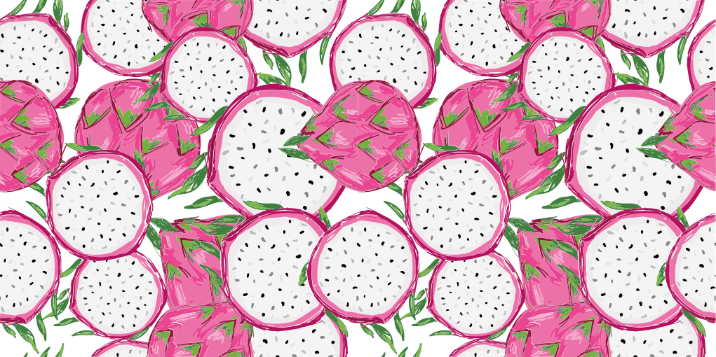 Tapis vinyle cuisine concept de fruits tropicaux - TenStickers