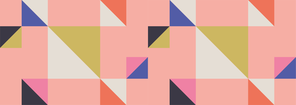 Tapis vinyles géométriques triangles modernes - TenStickers